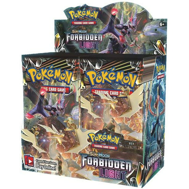 50 unopened pokemon Sun Moon Forbidden light 3 card packs